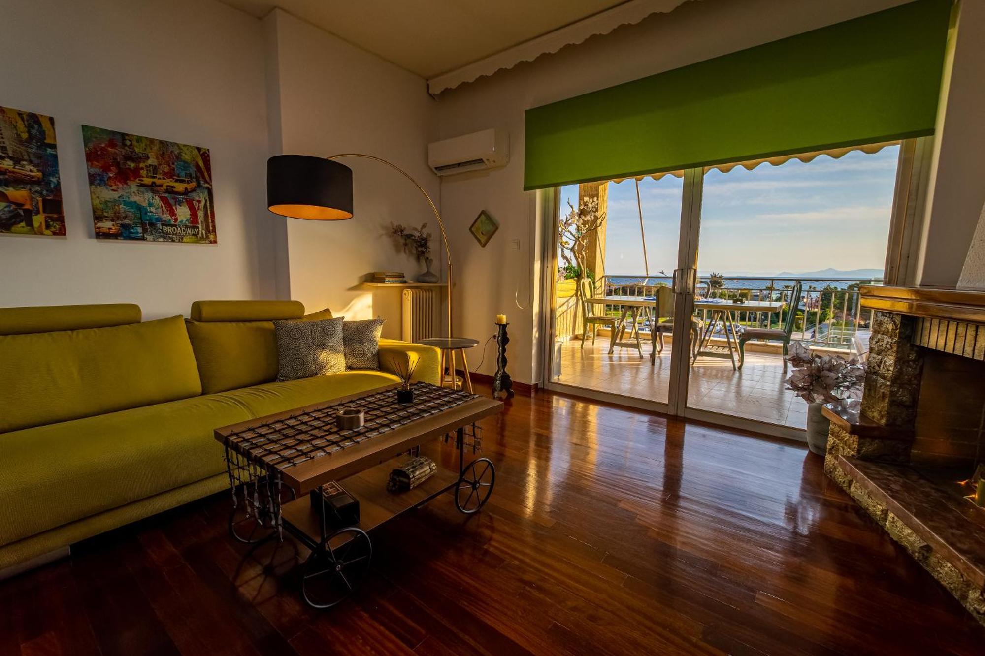 Alimos - Sea View Apartment Athene Buitenkant foto